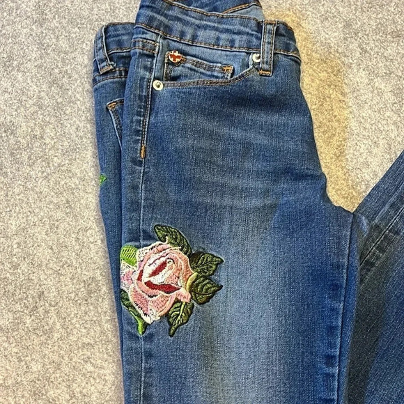 Children's Hudson Embroidered Denim, Adjustable  Waist. - Picture 3 of 15